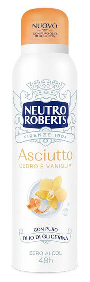 Neutro Roberts Asciutto Deodorante Spray Cedro 150ml