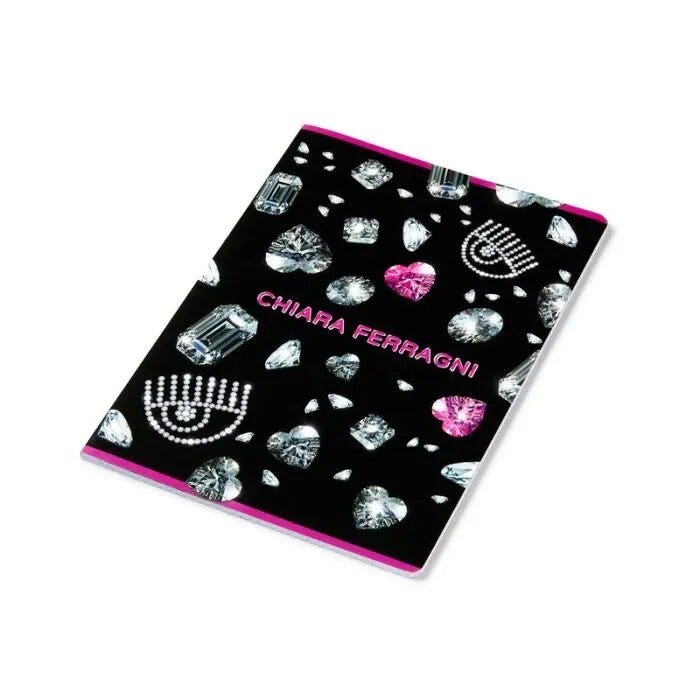 Chiara Ferragni x Pigna Cuaderno grande rayado