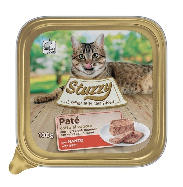 Stuzzy Paté de ternera para gatos 100 g