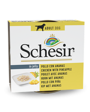 Schesir Pollo Con Piña Comida Húmeda Perros Adultos Lata 150 g-2