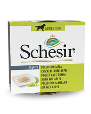 Schesir Pollo Con Manzana Comida Húmeda Perros Adultos Lata 150 g-2