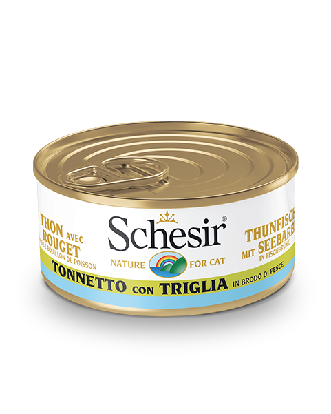 Schesir Atún Con Salmonete Lata Comida Húmeda Gato Adulto 70g-2