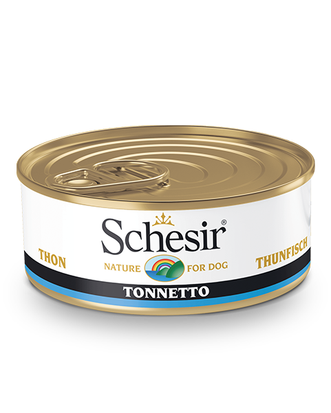 Schesir Tuna Comida Húmeda Perros Adultos Lata 150 g-2