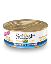 Schesir Tonneto Con Aloe Comida Húmeda Perros Cachorros Lata 150 g-2
