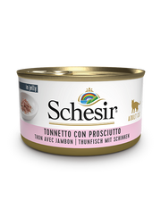 Schesir Atún Con Jamón Lata Comida Húmeda Gato Adulto 85 g-2