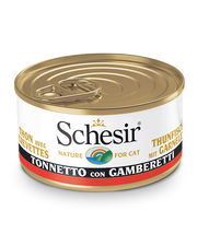 Schesir Atún Con Gambas Lata Comida Húmeda Gato Adulto 85 g-2