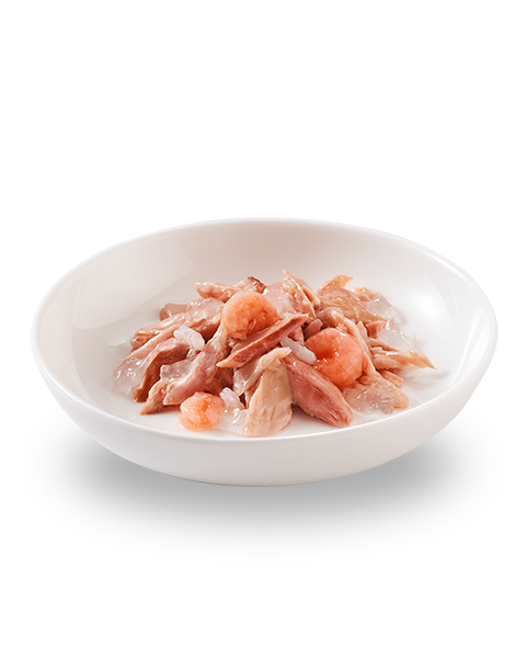 Schesir Atún Con Gambas Lata Comida Húmeda Gato Adulto 85 g-3