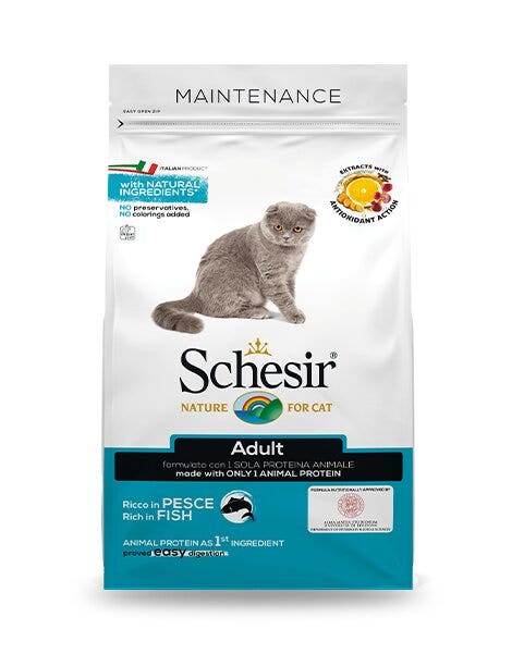 Schesir Adult Croquetas Gatos Adultos Ricas En Pescado Bolsa 400 g-3