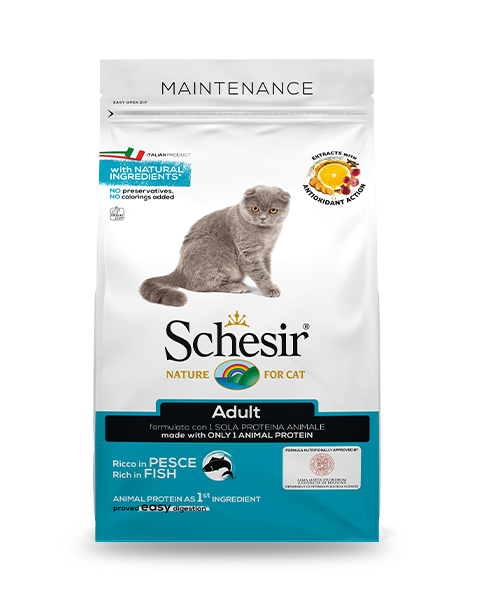 Schesir Adult Croquetas Gatos Adultos Ricas En Pescado Bolsa 400 g-2