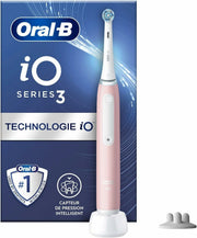 Oral-B iO 3S Cepillo de dientes eléctrico recargable rosa + 1 cabezal de recambio