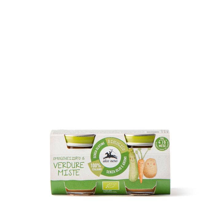 Papilla Ecológica Verduras Mixtas Papilla 4-6M + 2x80g-3