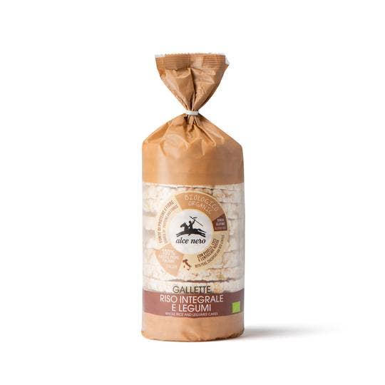 Alce Nero Tortitas De Arroz Integral Y Legumbres Ecológicas 100g-2