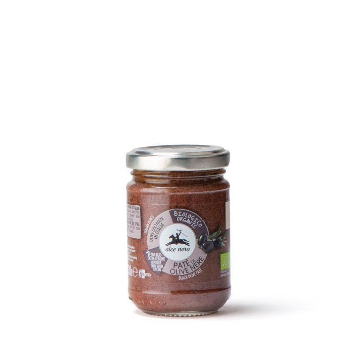 Alce Nero Paté 'Aceitunas Negras Bio 130g-2