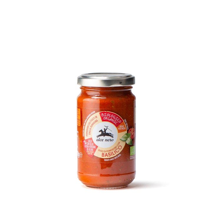 Alce Nero Salsa De Tomate Ecológica Con Albahaca 200g-2
