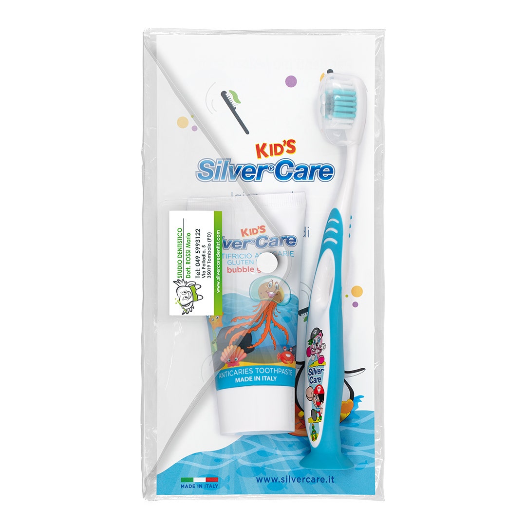 Silvercare Kids Brush Kit Cepillo de dientes + Pasta de dientes-2