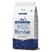 Monge Rich In Chicken Alimento Seco Para Perros Cachorros Tamaño Mediano Bolsa 3 Kg-1