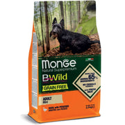 Monge B Wild Grain Free Pato Y Patatas Alimento Seco Para Perros Adultos Tamaño Pequeño Bolsa 2,5 Kg-1