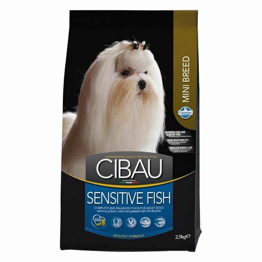 Cibau Adult Mini Sensitive Pescado Para Perros Adultos 2,5kg-3