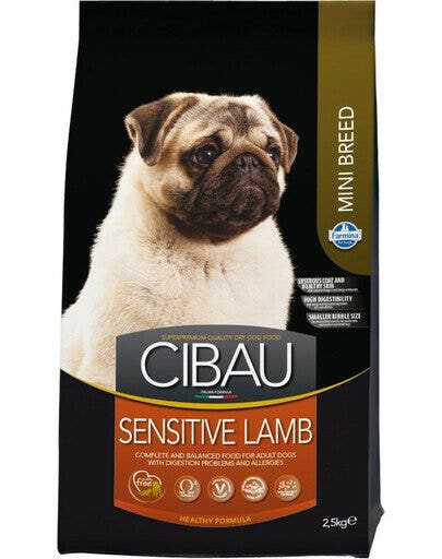 Cibau Adult Mini Sensitive Cordero Para Perros Adultos 2,5kg-3
