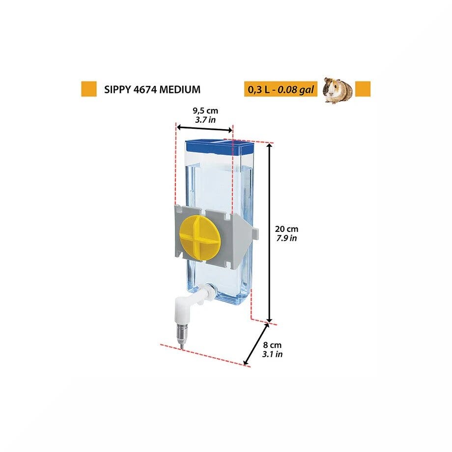 Ferplast Sippy Beverino Per Criceti 4674 Medium