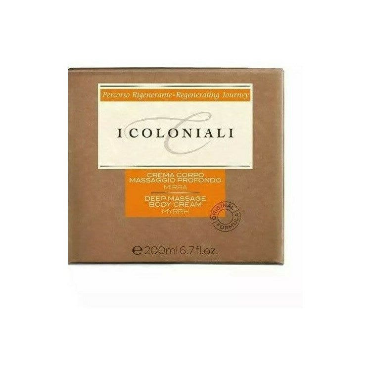 I Coloniali Crema Corpo Massaggio Profondo Mirra 200ml