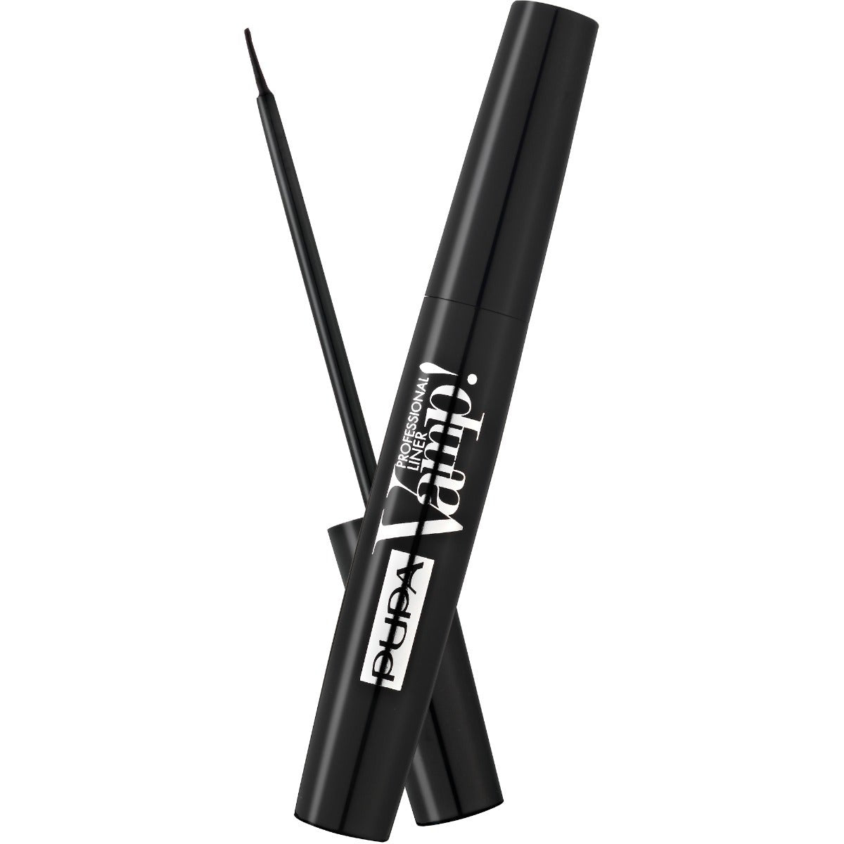 Pupa Vamp Professional Liner Delineador de ojos con pincel 100 Extra Black 4,5 ml