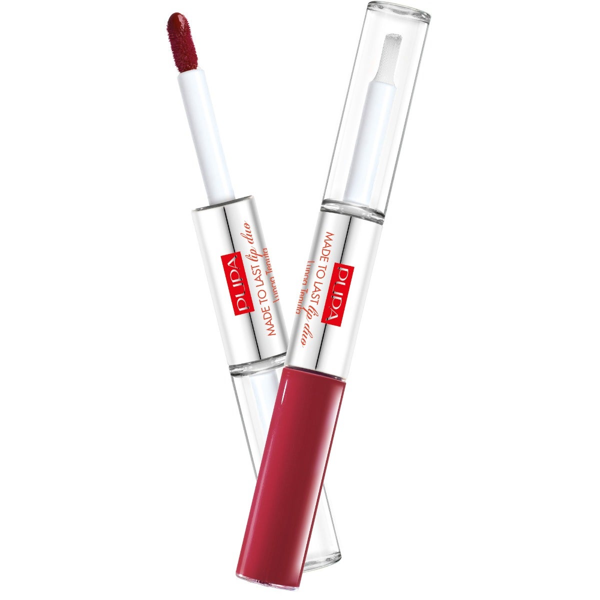 Pupa Made To Last Lip Duo Pintalabios líquido 005 Deep Ruby 4 ml