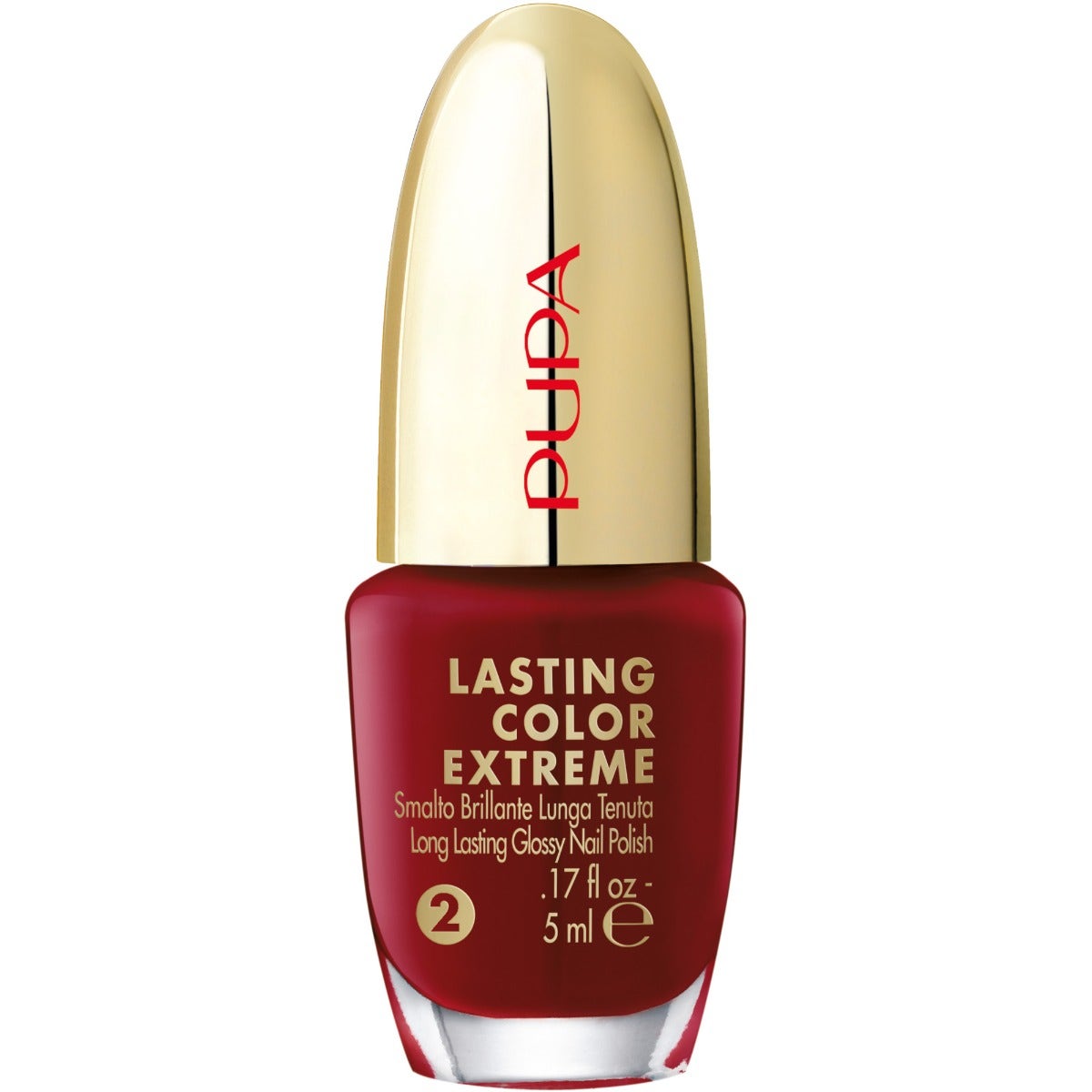Pupa Lasting Color Extreme Esmalte de uñas 026 Extraordinary Red 5 ml