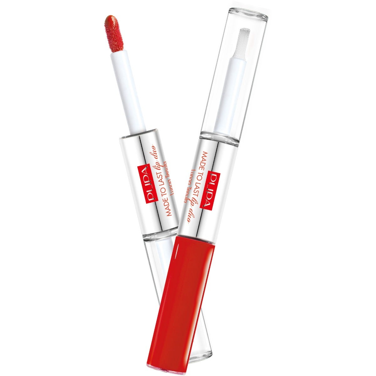 Pupa Made To Last Lip Duo Pintalabios líquido 018 Imperial Red 4 ml