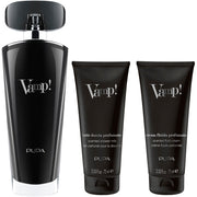Pupa Kit Vamp! Black Eau de Parfum 100 ml + Leche de ducha perfumada 75 ml + Leche corporal perfumada 75 ml