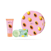 Pupa Kit Fruit Lovers 2 002 Papaya Gel de Ducha 200 ml + Champú Sólido 60 g