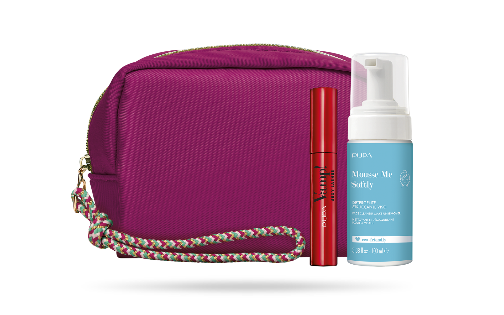 Kit Pupa Vamp! Sexy Lashes y Mousse Me Softly 100 ml