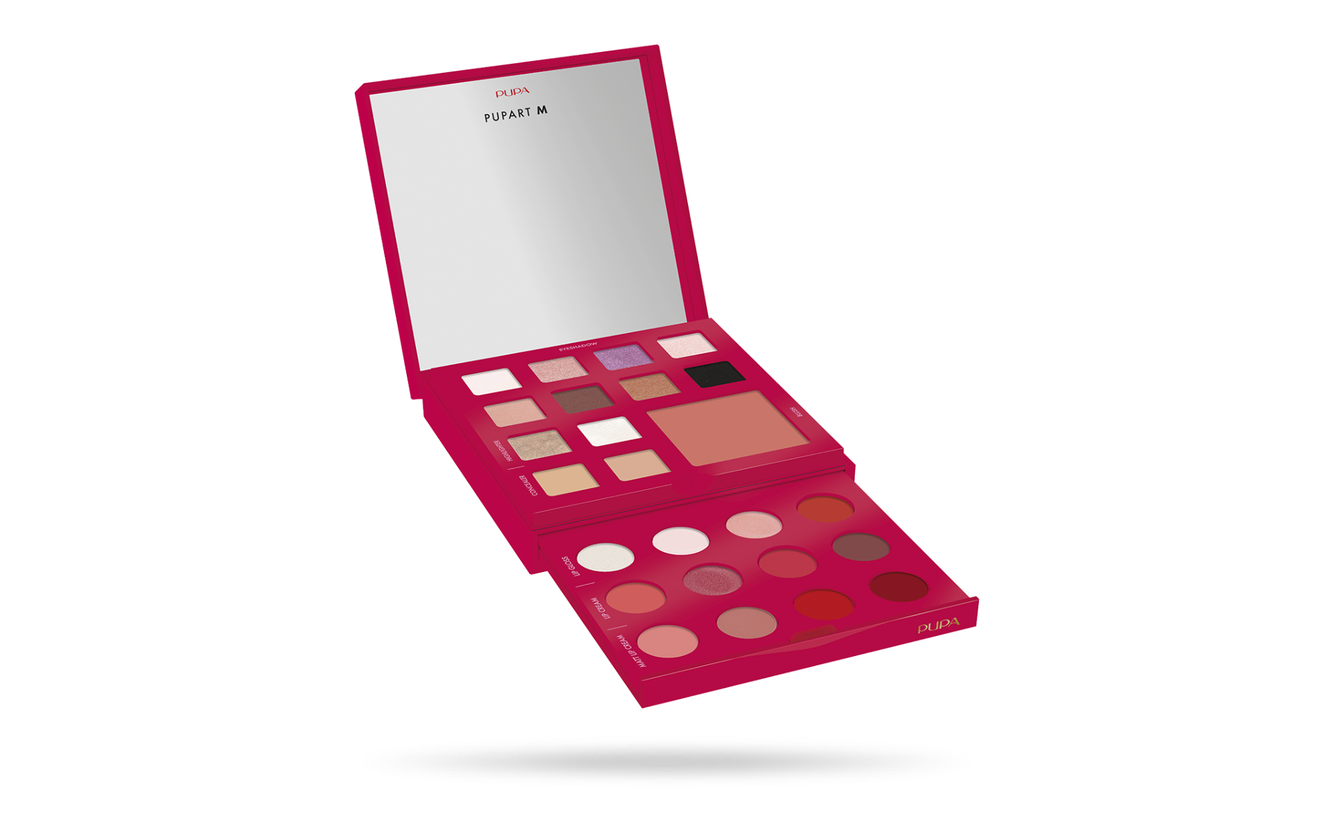 Pupart M Paleta de maquillaje N.º 003 Red