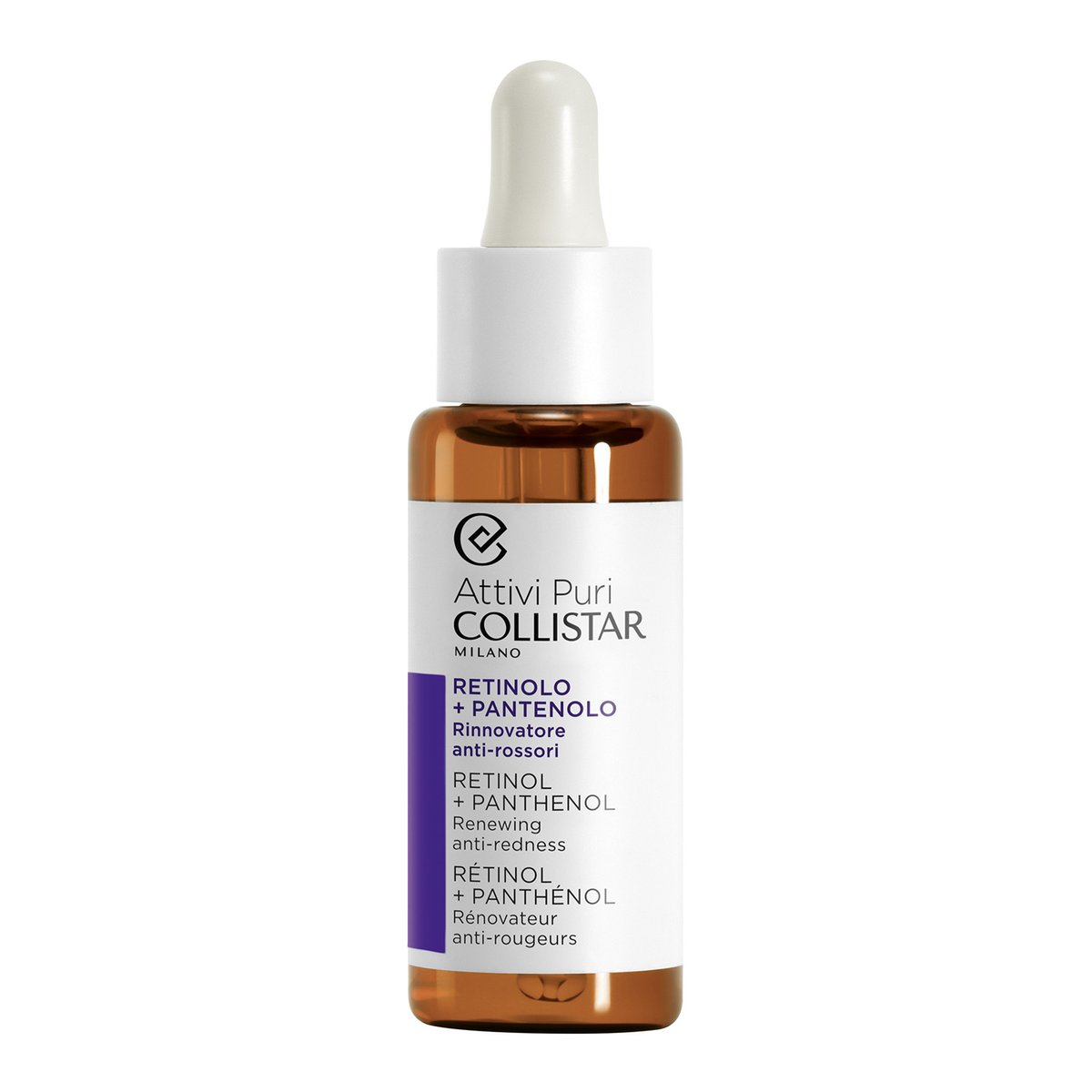 Collistar Siero Viso Attivi Puri Retinolo + Pantenolo Gocce 30ml
