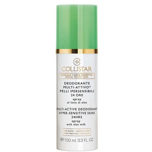 Collistar Desodorante Multiactivo 24 Horas Spray Piel Hipersensible Con Leche De Aloe Sin Alcohol 100ml-1