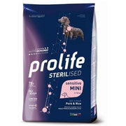 Prolife Dog Sterilised Cibo Secco Maiale E Riso Per Cani Sacco 600g