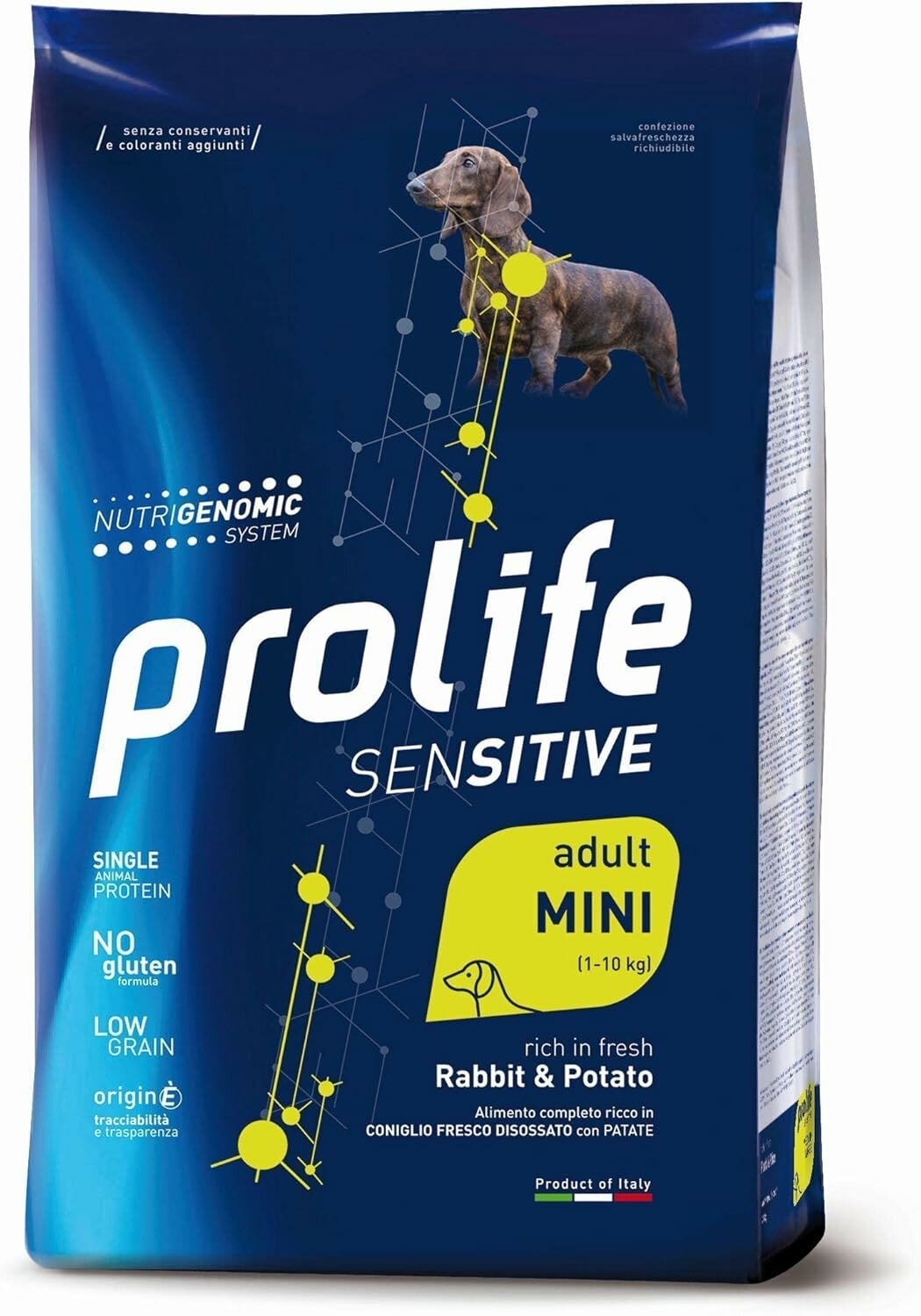 Prolife Dog Sensitive Conejo y Patatas Adultos Mini 2 kg