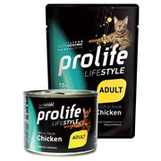 Prolife Life Style Pollo Fresco Cibo Umido Per Gatti Adulti Bustina 200g