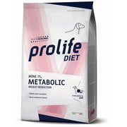 Prolife Dog Diet Metabolic Pienso seco para perros adultos de tamaño mini, saco de 1,5 kg