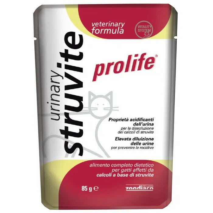 Prolife Urinary Struvite, alimento dietético para gatos, 85 g