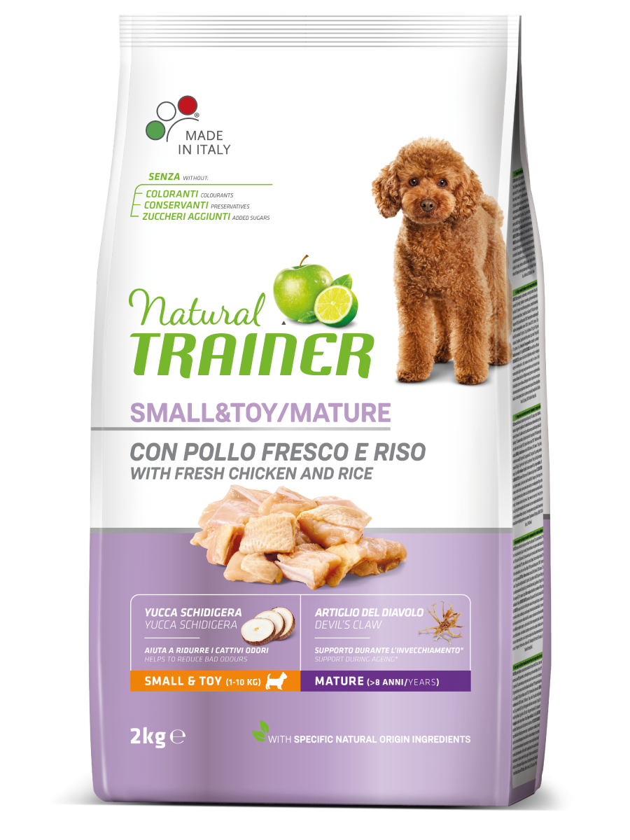 Entrenador Natural Croquetas De Pollo Fresco Para Perros Adultos Tamaño Pequeño Bolsa 2kg-2