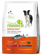 Entrenador Natural Croquetas Atún / Arroz / Alga Espirulina Para Perros Medianos Bolsa 3kg-2