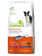 Entrenador Natural Croquetas Atún / Arroz / Alga Espirulina Para Perros Medianos Bolsa 12kg-2