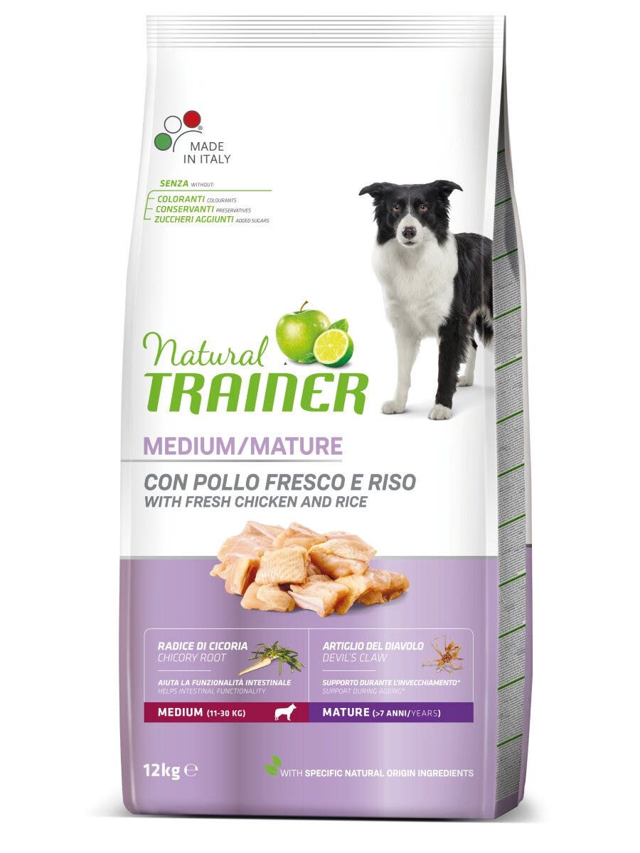 Entrenador Natural Croquetas De Pollo Fresco Para Perros Adultos Tamaño Mediano 12kg-3
