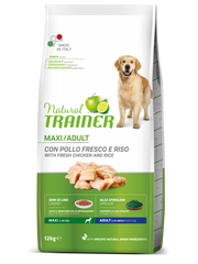Entrenador Natural Croquetas De Pollo / Arroz / Algas Spirulina Para Perros Adultos Bolsa De Gran Tamaño 12kg-2