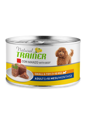 La carne/el arroz naturales de la comida húmeda del amaestrador para los perros adultos pueden tamaño pequeño 150g-2