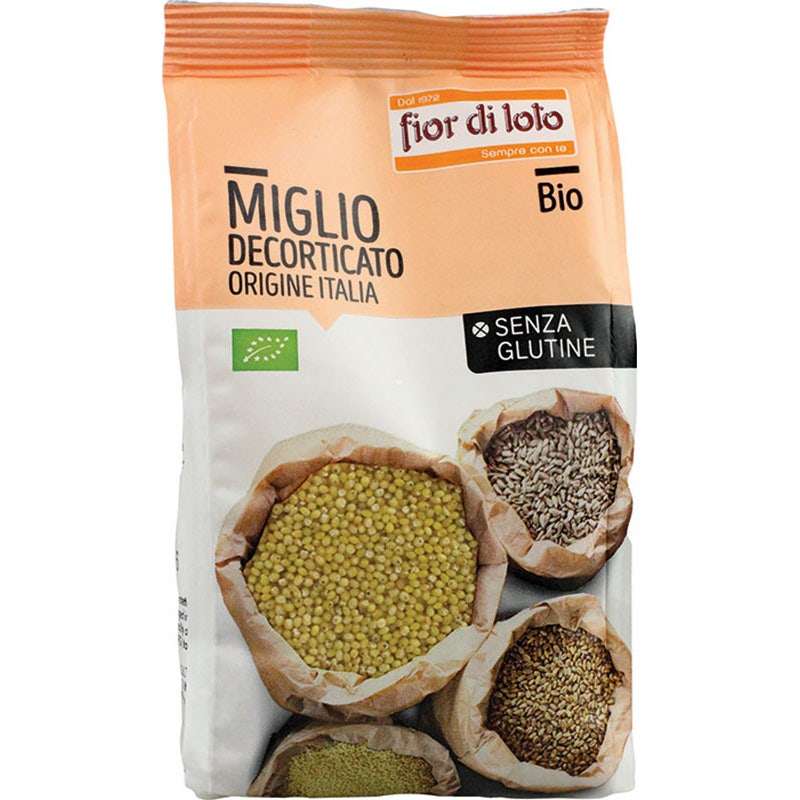 Flores de loto de mijo orgánico sin cáscara 400 g-2