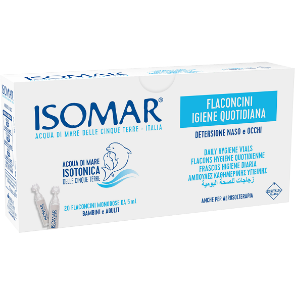 Isomar Solución isotónica 20 viales monodosis de 5 ml Mare
