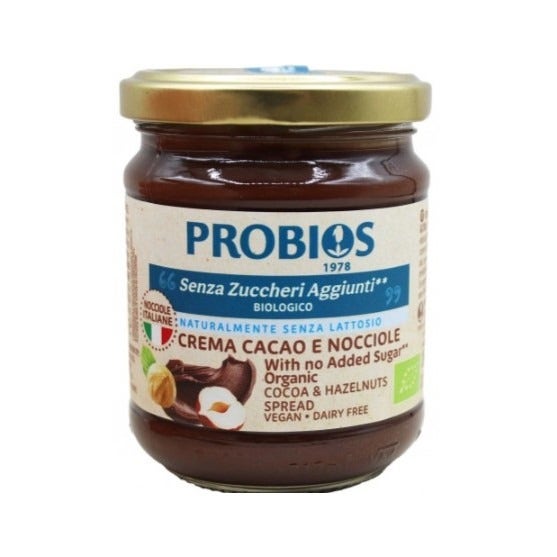 Probios Crema Spalmabile Cacao/Nocciole Senza Zuccheri Aggiunti 200g