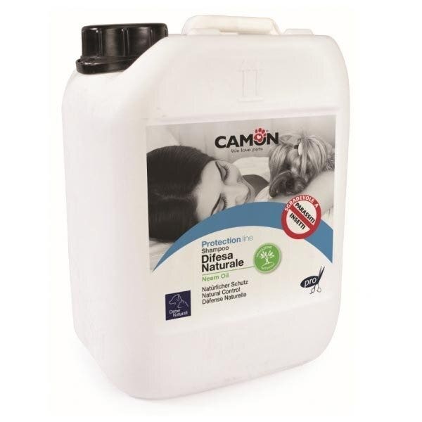 Camon Protección Champú Pesticida Neem Oil Perro 5000ml-3